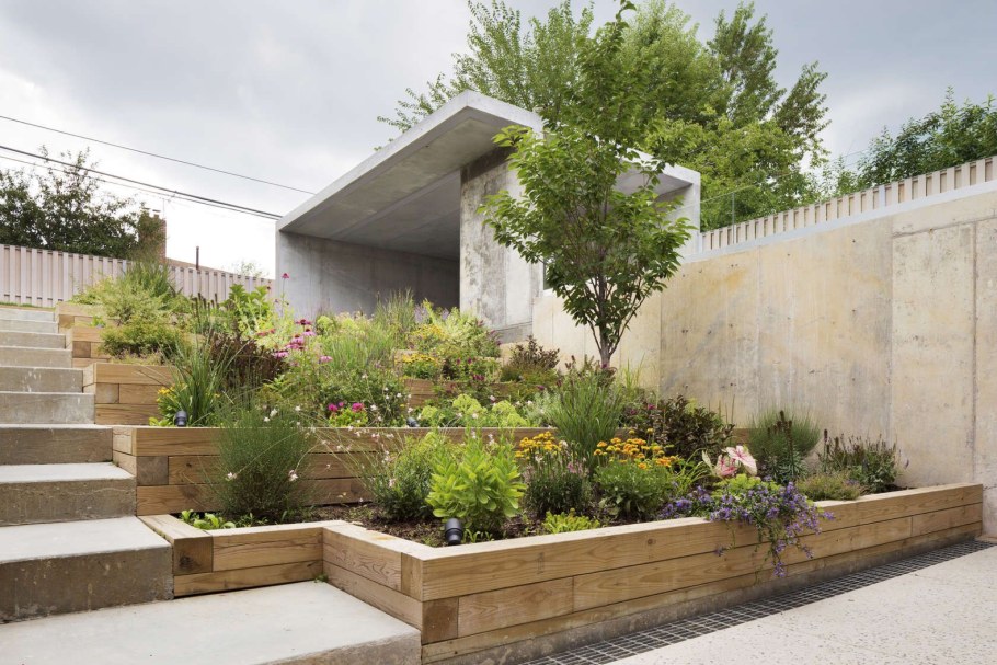 Террасирование ландшафт Модерн