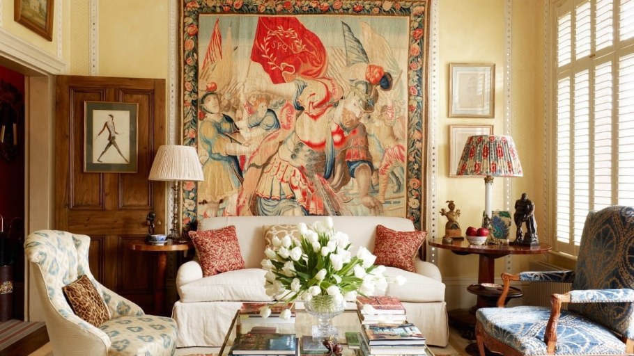 Английский стиль в интерьере