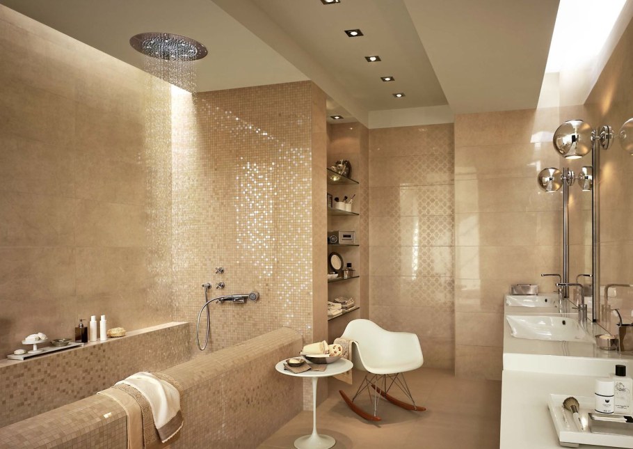 Мозаика Marazzi Stonevision Mosaico Travertino