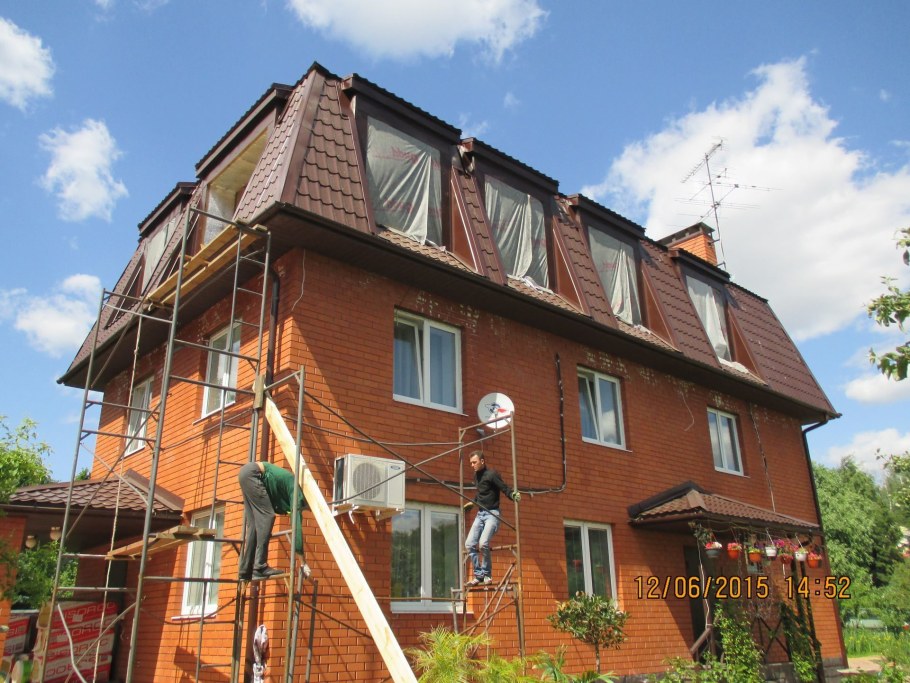 Мансардная крыша