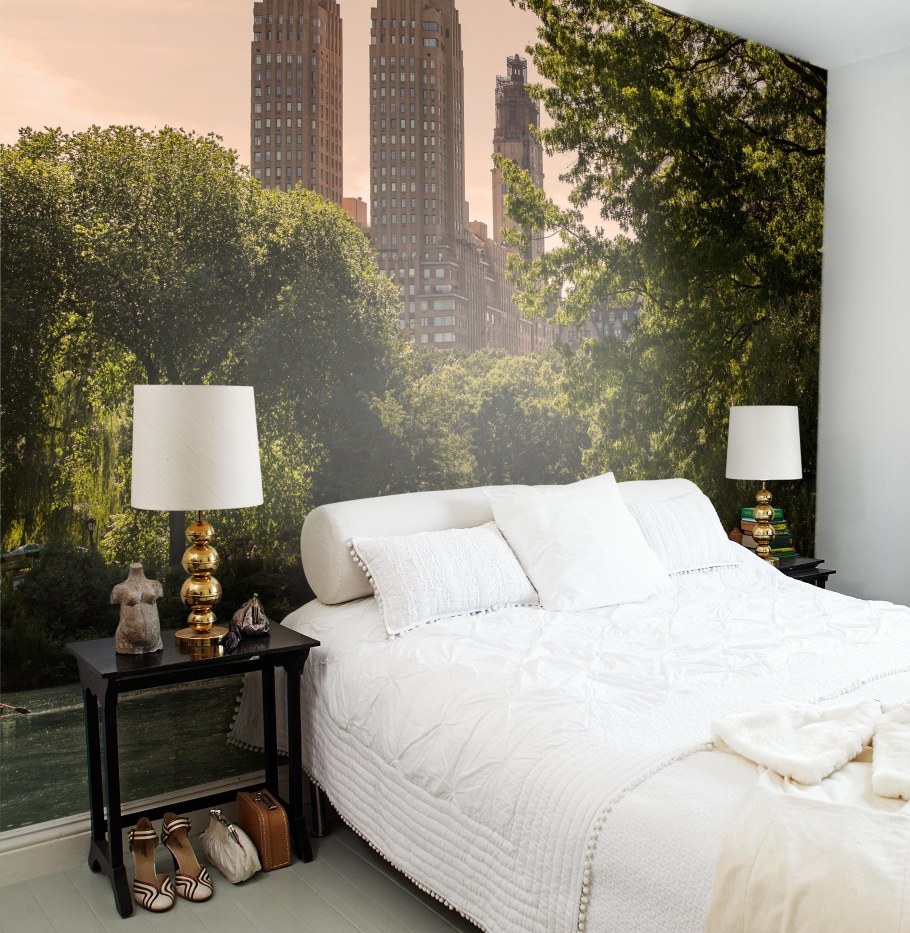 Красивые фотообои в спальню