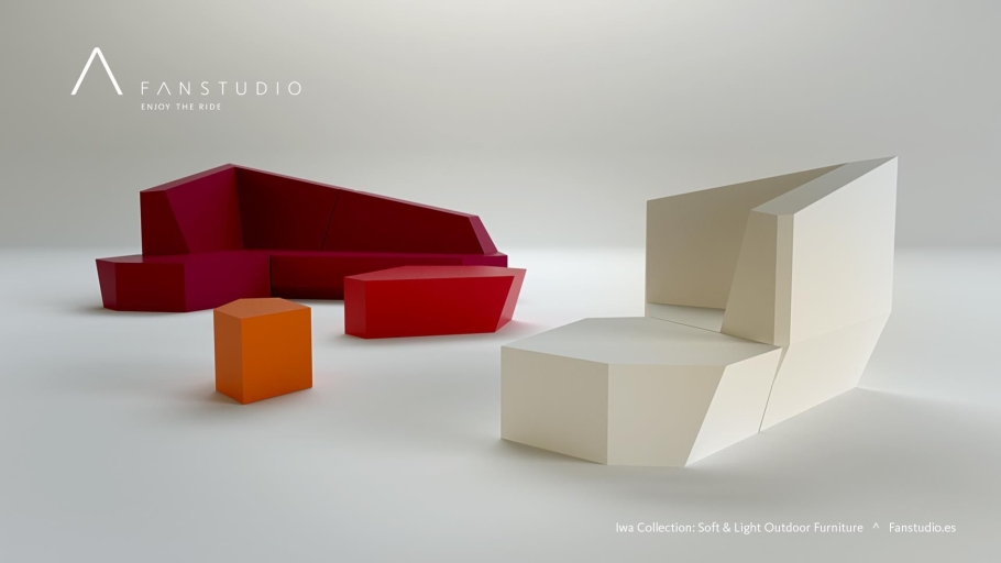 Диван в стиле Деконструктивизм